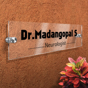 Office Desk Name Plate